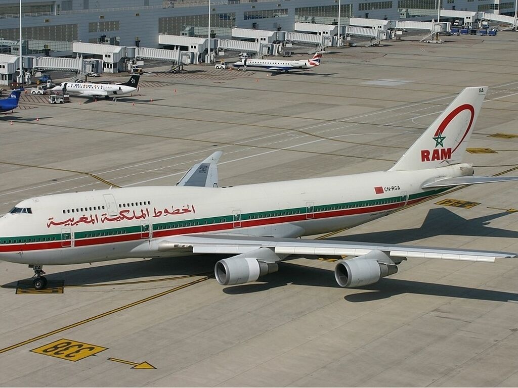 Royal Air Maroc Boeing 747 400 Menten