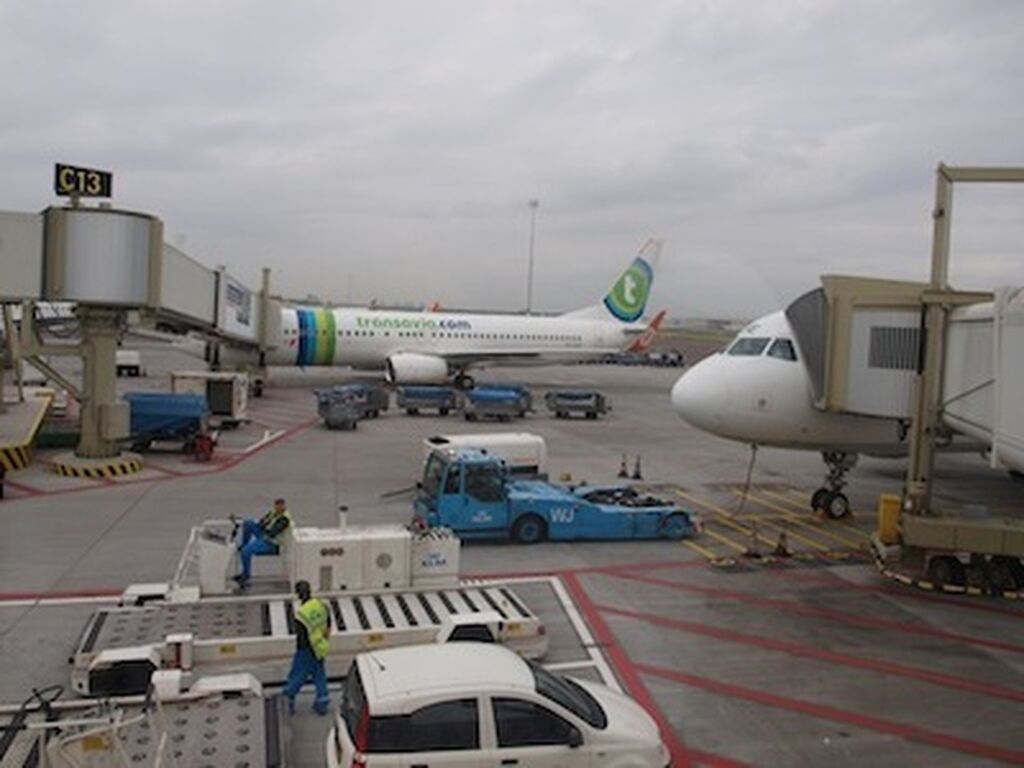 Transavia vliegtuig